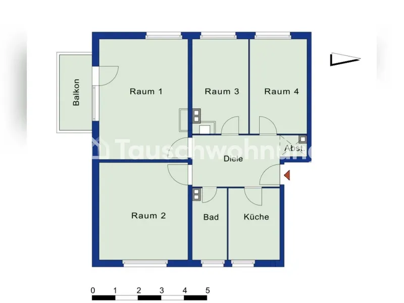Tauschwohnung: Biete 4-Zimmer Wohnung in Charlottenburg / Suche min. 4-Zimm — photo 1